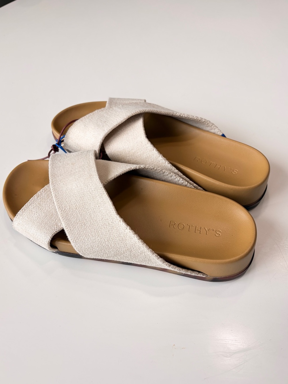 Rothys Weekend slide size 7 Cream Neutral NWT - Picture 4 of 7